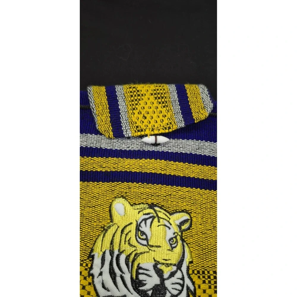 LSU‎ Tigers Women's Serape Like Handbag Purse Backpack purple/gold Logo